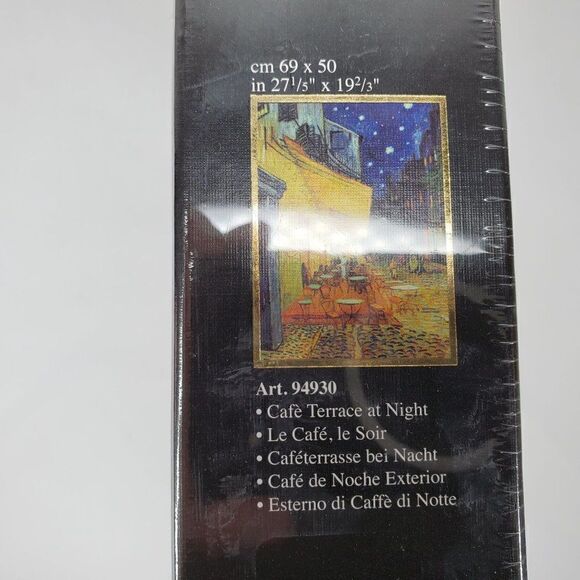 NEW Clementoni Van Gogh Cafe Terrace at Night Restaurant France Kröller-Müller - Picture 2 of 3